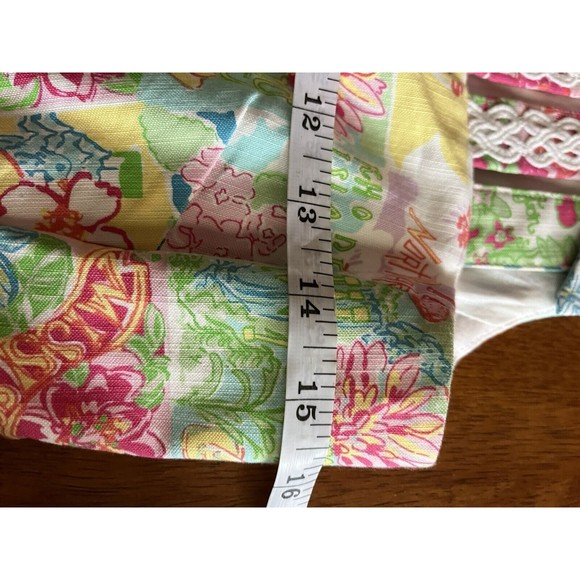 Lilly Pulitzer State Of Mind Ricci Shift Dress Patchwork Women’s Size 0 - Picture 10 of 13